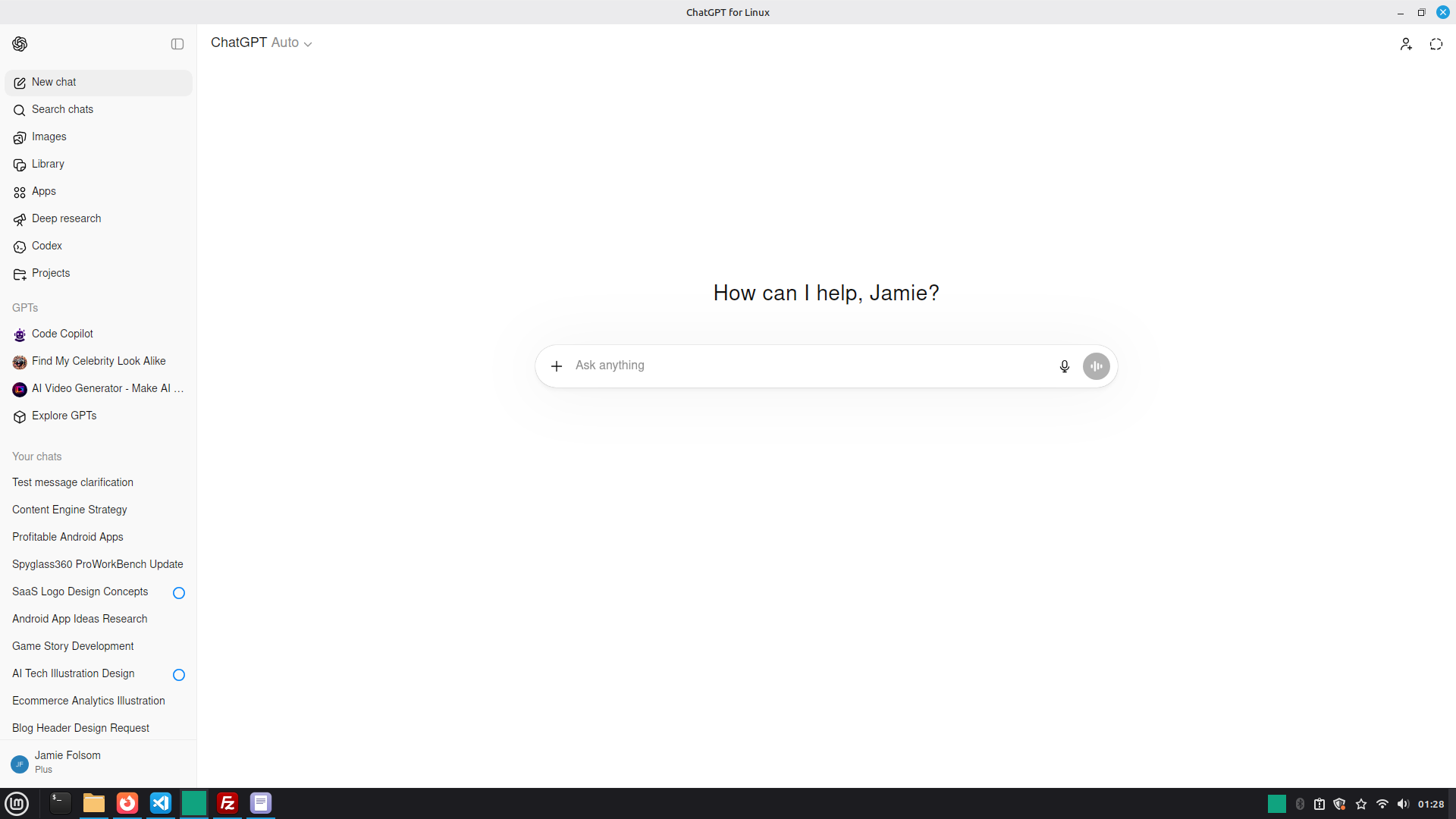 OpenChat for Linux - OpenAi chat by Snippetsupply.com